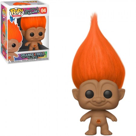 Funko Pop Trolls Good Luck Trolls - Orange Troll  04