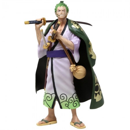 Estátua Bandai Masterlise One Piece - Zoro Roronoa (japanese Style) 29331