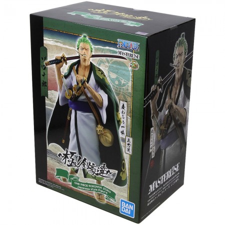 Estátua Bandai Masterlise One Piece - Zoro Roronoa (japanese Style) 29331