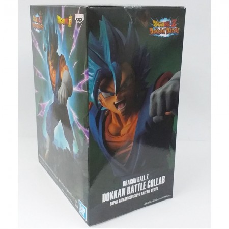 Esttua Banpresto Bandai Dragon Ball Z Dokkan Battle Collab - Super Saiyan God Vegito  (29947)