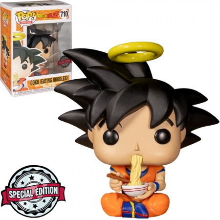 Funko Pop Animation Dragon Ball Z Exclusive - Goku Eating Noodles 710