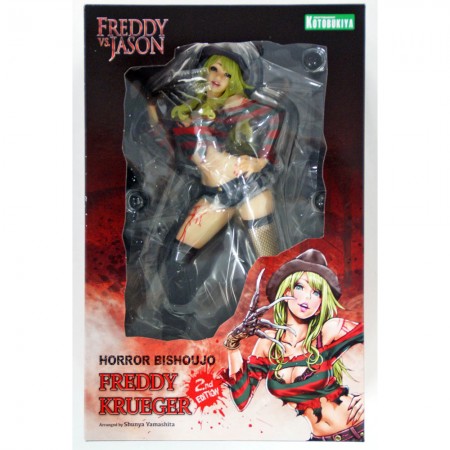 Estátua Kotobukiya Freddy Vs Jason - Horror Bishoujo Freddy Krueger (2nd Edition)