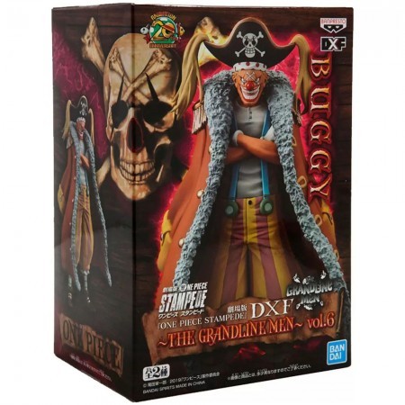 Estátua Banpresto Stampede The Grandiline Men Dxf One Piece - Buggy