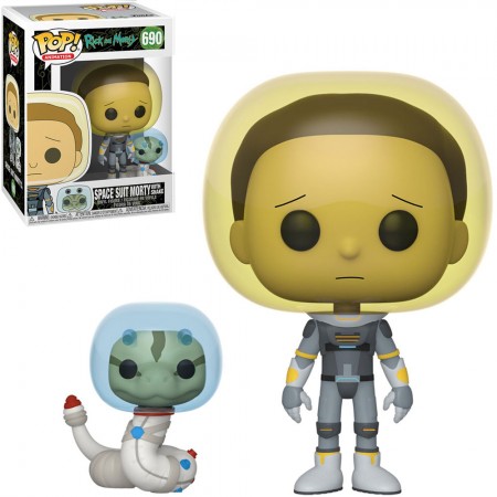 Funko Pop Animation Rick And Morty - - Space Suit Morty (with Snake)  690