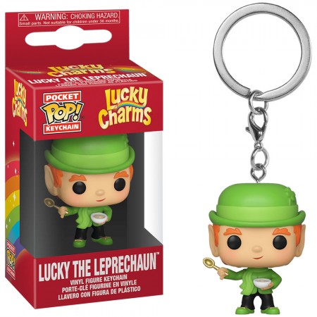 Chaveiro Funko Pocket Pop Keychain Ad Icons Lucky Charms - Lucky The Leprechaun