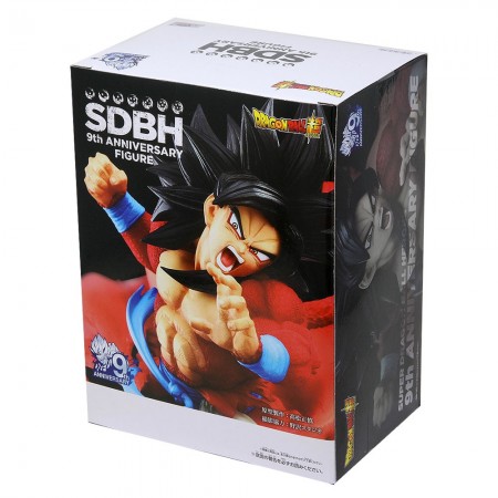 Estátua Banpresto Sdbh 9th Anniversary Dragon Ball Super - Super Saiyan 4 Son Goku Xeno