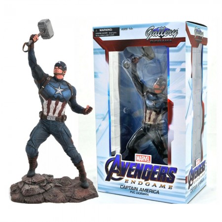 Estátua Diamond Select Marvel Gallery Avengers Endgame - Captain America