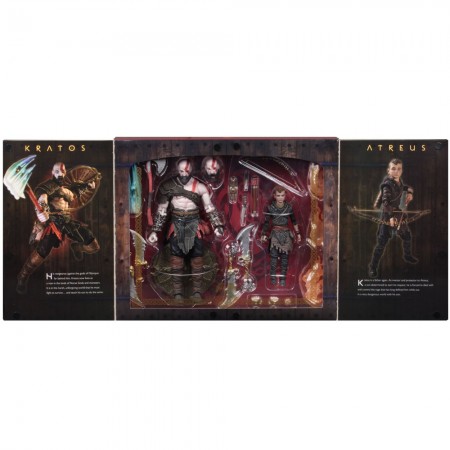 Boneco Neca God Of War Ultimate Action Figure 2 Pack - Kratos & Atreus