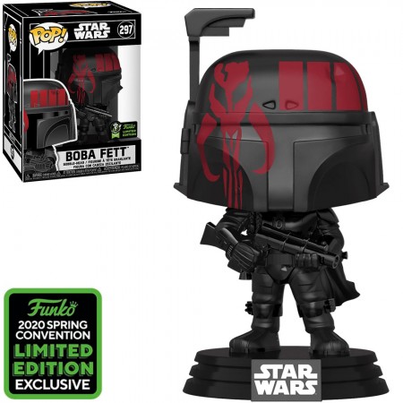 Funko Pop Star Wars Exclusive Eccc 2020 - Boba Fett (futura) 297