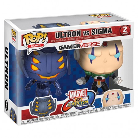 Funko Pop Marvel Gamerverse Marvel Vs Capcom - Ultron Vs Sigma 2pack