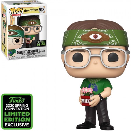 Funko Pop Television The Office Exclusive Eccc 2020 - Dwight Schrute As Recyclops 938
