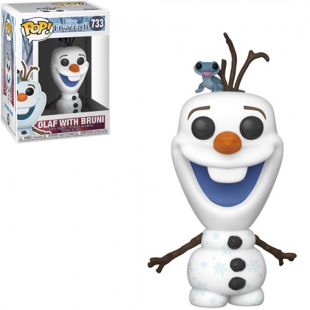 Funko Pop Disney Frozen Ii - Olaf With Bruni  733