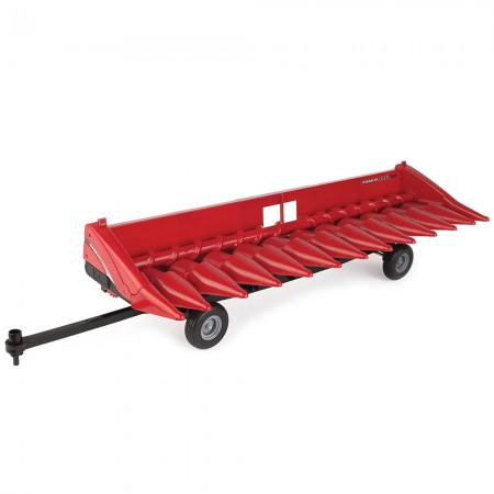 Colheitadeira Tomy Everyday Play - Case Ih Corn Head With Header Trailer - Escala 1/32