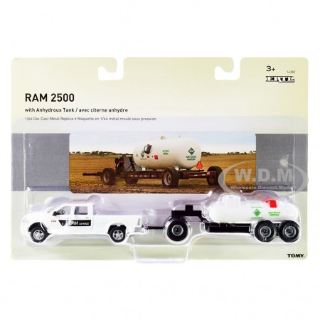 Carro Ertl Dodge Ram 2500 Pickup With Anhydrous Tank - Escala 1/64