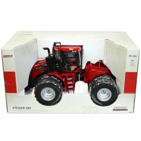 Trator Ertl Prestige Collection - Case Ih Steiger 580 4wd Duals - Escala 1/16