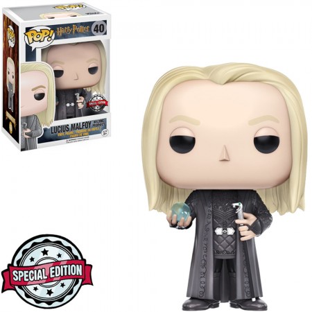 Funko Pop Harry Potter Exclusive - Lucius Malfoy Holding Prophecy 40