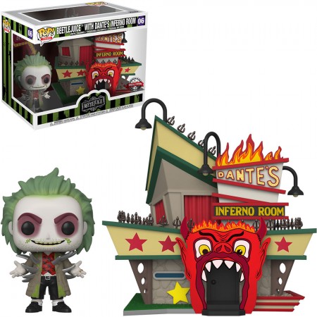 Funko Pop Town Beetlejuice  Exclusive - Beetlejuice With Dante's Inferno 06