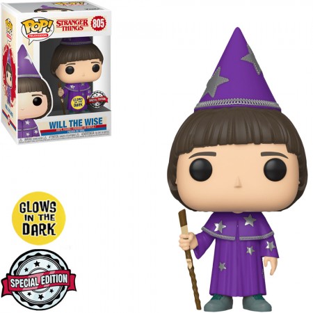 Funko Pop Television Stranger Things Exclusive - Will The Wise (glows In The Dark)  805
