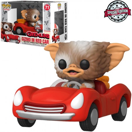 Funko Pop Rides Gremlins Exclusive - Gizmo In Red Car 71