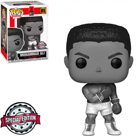 Funko Pop Sports Legends Ali Exclusive - Muhammad Ali (black And White) 01