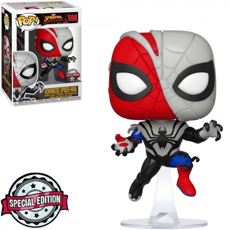 Funko Pop Marvel Spider-man Maximum Venom Exclusive - Venomized Spider-man 598