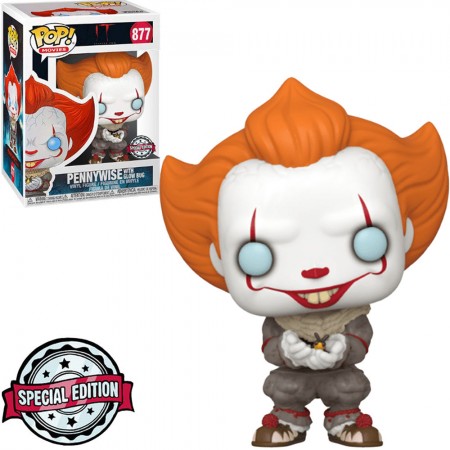 Funko Pop Movies It Chapter 2 Exclusive - Pennywise With Glow Bug 877
