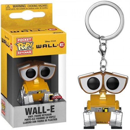 Chaveiro Funko Pocket Pop Keychain Disney Wall-e Exclusive - Wall-e (metallic)