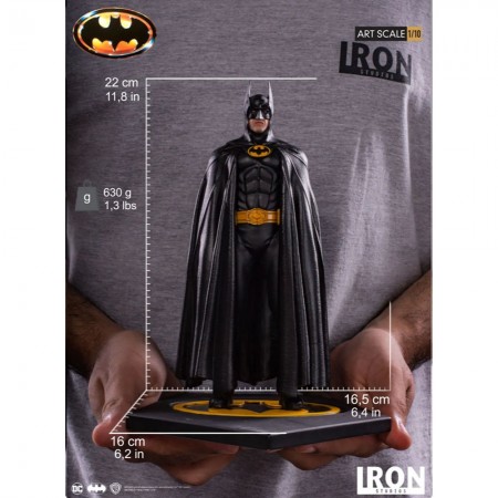 Estátua Iron Studios 1/10 Dc Comics - Batman 1989