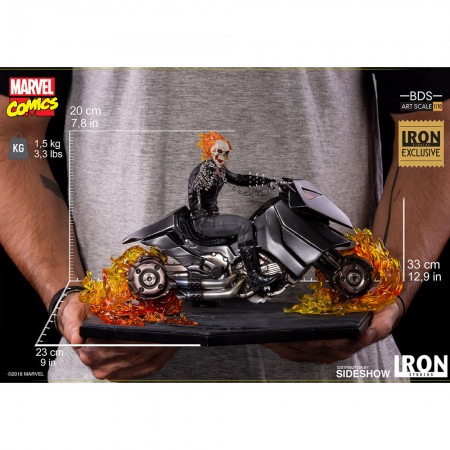 Estátua Iron Studios Bds 1/10 Marvel Comics - Ghost Rider