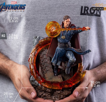 Estátua Iron Studios Bds Art Scale 1/10 Marvel Avengers Endgame - Doctor Strange
