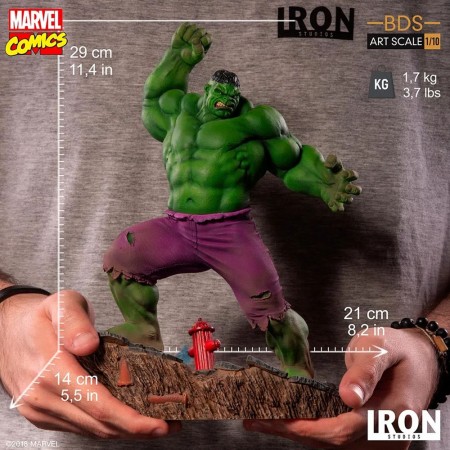 Estátua Iron Studios Bds Art Scale 1/10 Marvel Comics - Hulk