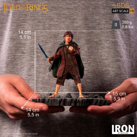 Estátua Iron Studios Bds Art Scale 1/10 Lord Of The Rings - Frodo
