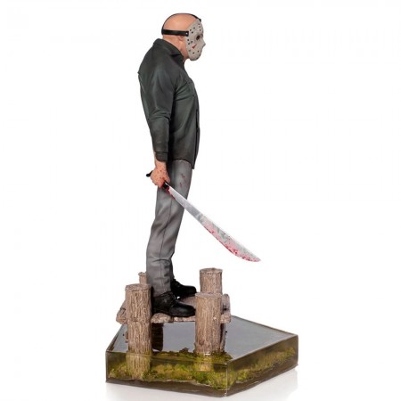 Estátua Iron Studios Deluxe 1/10 Friday The 13th - Jason Voorhees