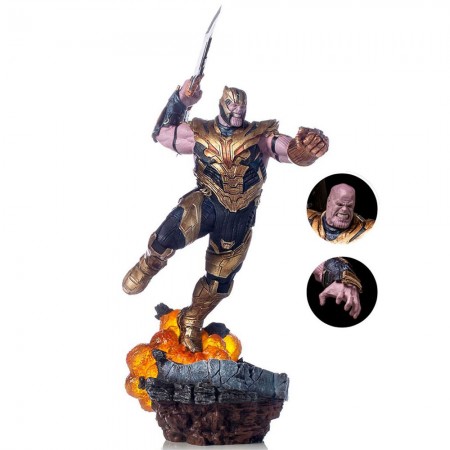 Estátua Iron Studios Bds Art Scale 1/10 Avengers Endgame - Thanos Deluxe (exclusive)