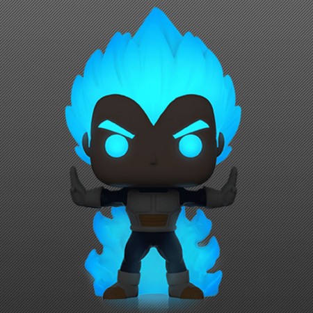 Funko Pop Animation Dragon Ball Super Exclusive - Vegeta Powering Up (glow In The Dark) 713