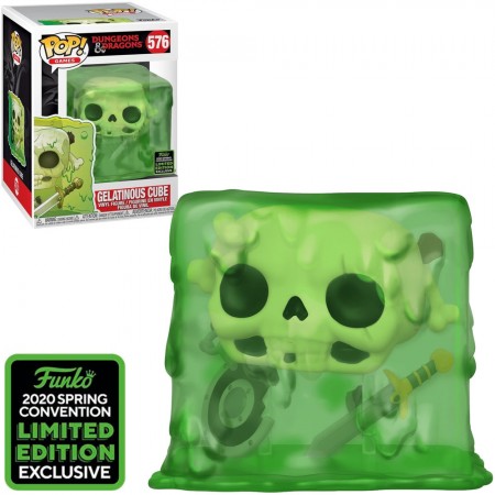 Funko Pop Games Dungeons & Dragons Exclusive Eccc 2020 - Gelatinous Cube 576