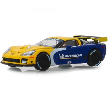 Carro Greenlight Hobby Exclusive - Chevrolet Corvette C6r 2009 Michelin - Escala 1/64 (30074)