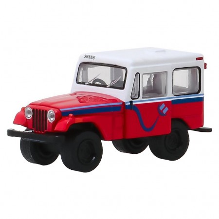 Carro Greenlight Hobby Exclusive - Jeep Dj-5 1975 Canada Post - Escala 1/64 (30083)