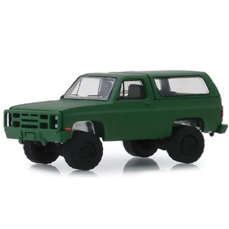 Carro Greenlight Blue Collar - Chevrolet K5 Blazer M1009 1988 - Escala 1/64 (35140-d)