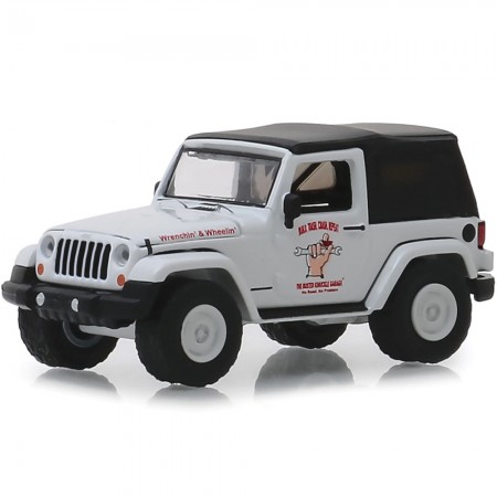 Carro Greenlight The Busted Knuckle Garage - Jeep Wrangler 2012 - Escala 1/64 (39010-e)