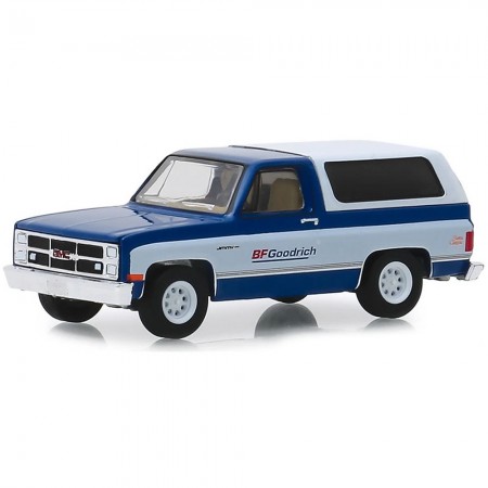 Carro Greenlight Running On Empty - Gmc Jimmy Sierra Classic 1983 Bfgoodrich - Escala 1/64 (41090-f)