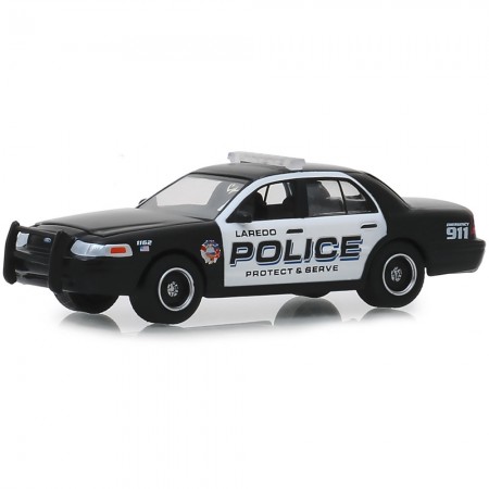 Carro Greenlight Hot Pursuit - Ford Crown Victoria 2010 Police Interceptor - Escala 1/64 (42890-e)