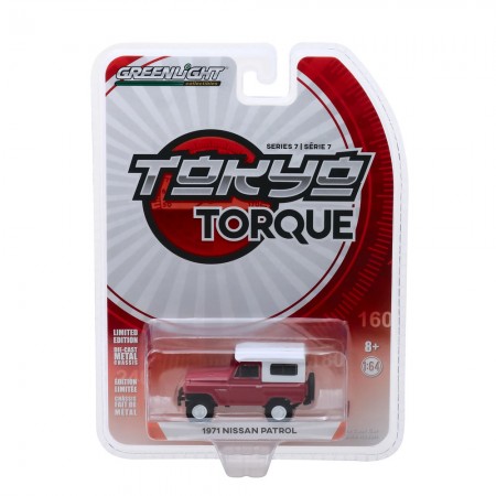 Carro Greenlight Tokyo Torque - Nissan Patrol 1971 - Escala 1/64 (47050-c)