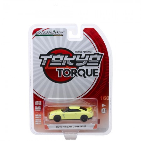 Carro Greenlight Tokyo Torque - Nissan Gt-r R35 2016 - Escala 1/64 (47050-e)