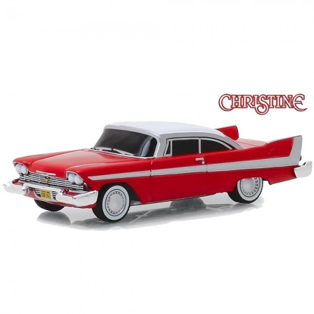 Carro Greenlight Hollywood Christine - Plymouth Fury 1958 - Escala 1/64 (44840-b)