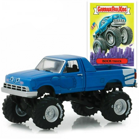 Carro Greenlight Garbage Pail Kids - Modified Monster Truck 1995 - Escala 1/64 (54010-c)