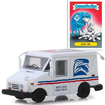 Carro Greenlight Garbage Pail Kids - Mail Truck - Escala 1/64 (54010-e)