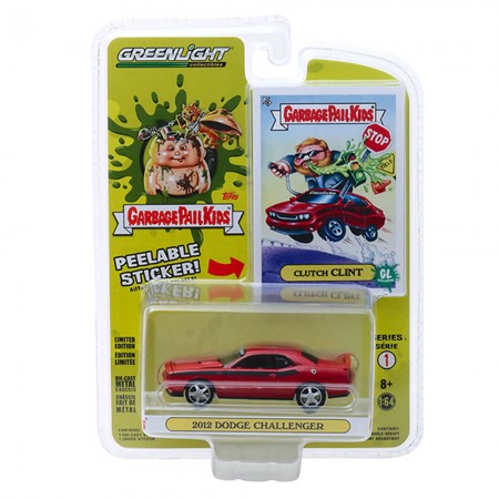 Carro Greenlight Garbage Pail Kids - Dodge Challenger 2012 - Escala 1/64 (54010-f)