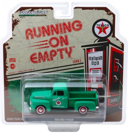 Carro Greenlight Running On Empty - Ford F1 Pickup 1948 - Escala 1/43 (87010-a)