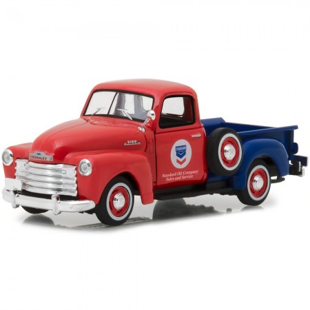 Carro Greenlight Running On Empty - Chevrolet 3100 Pickup 1953 - Escala 1/43 (87010-b)